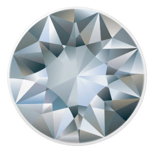 Diamond Bling Jewelry Elegant Jewel Chic Glam Keramikknauf