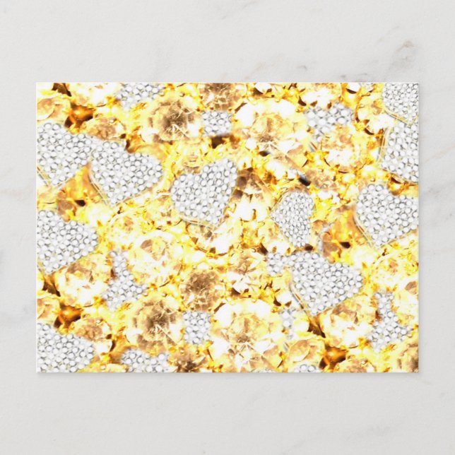 DIAMOND BLING! POSTKARTE (Vorderseite)
