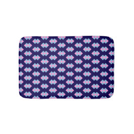 Diamond Blue Bath Mat Badematte