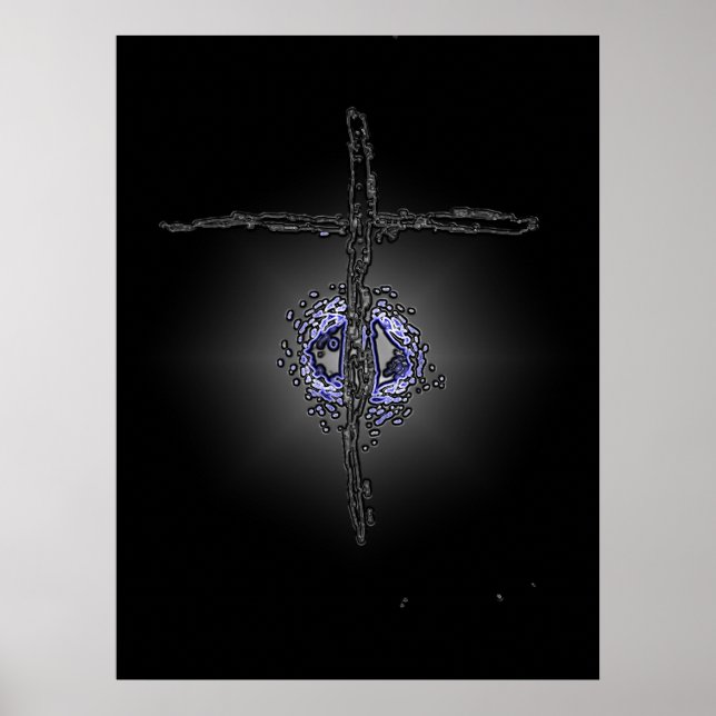 "Diamond Blue" Poster (Vorne)