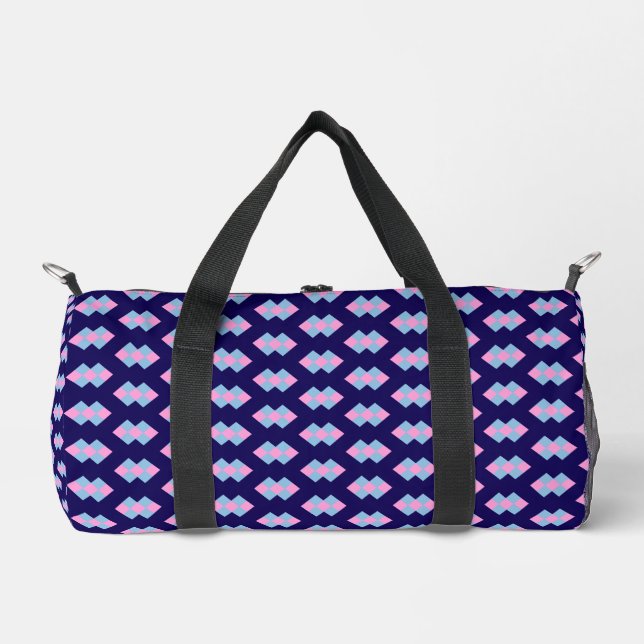 Diamond Blue Small Duffle Bag (Vorderseite)