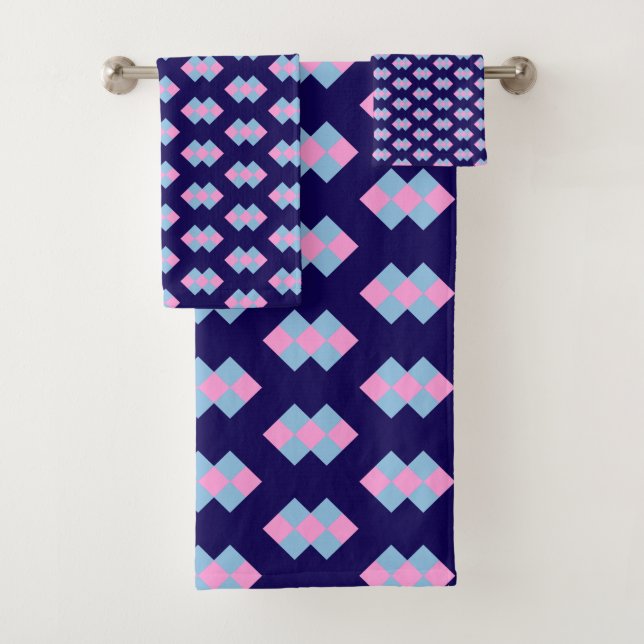 Diamond Blue Towel Badhandtuch Set (Insitu)