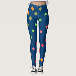 Diamond Blues Leggings