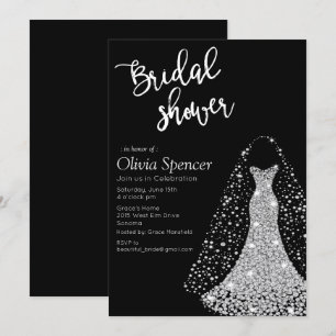 Diamond Bridal Dusche Einladung