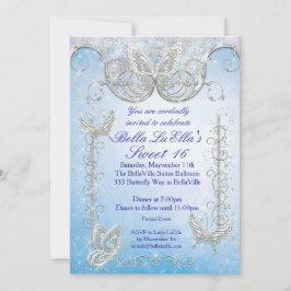 Diamond-Butterfly-Party Einladungen