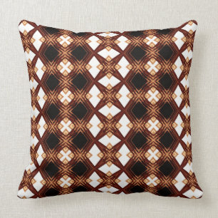 Diamond Café II (Large Print) Square Throw Kissen