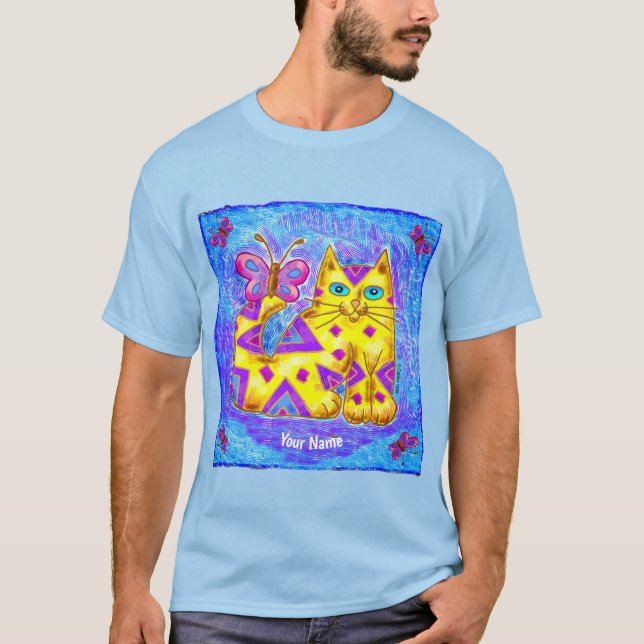 diamond cat  T-Shirt (Vorderseite)