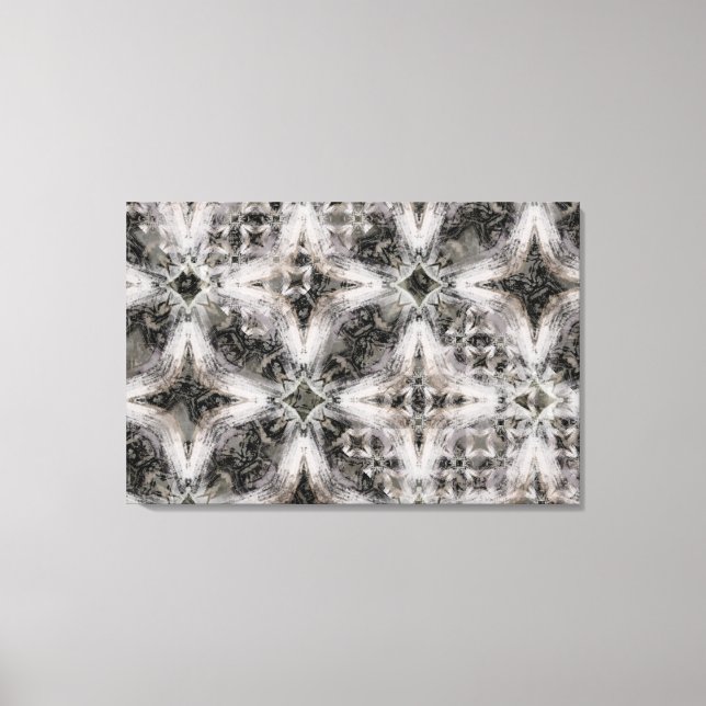 Diamond Chains Pattern Leinwanddruck (Vorderseite)