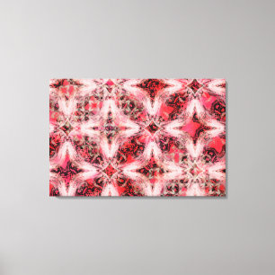 Diamond Chains Pattern Leinwanddruck