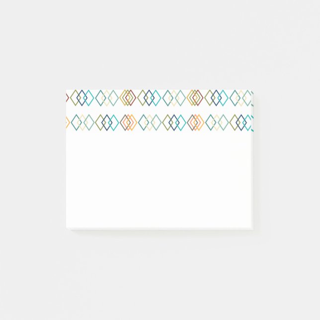 Diamond Chains Post-it Klebezettel (Vorderseite)