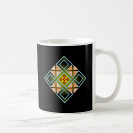 Diamond Crosses Kaffeetasse