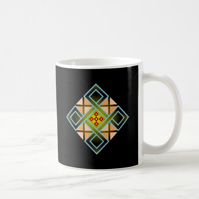 Diamond Crosses Kaffeetasse (Rechts)