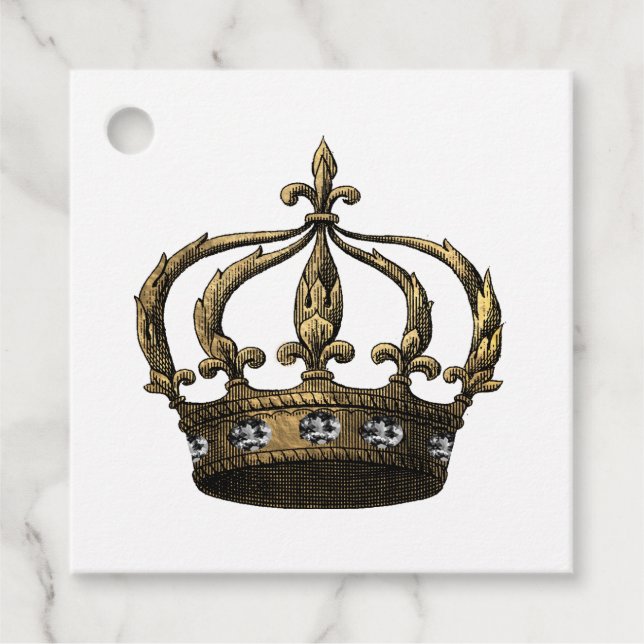 Diamond Crown Geschenkanhänger (Vorderseite)