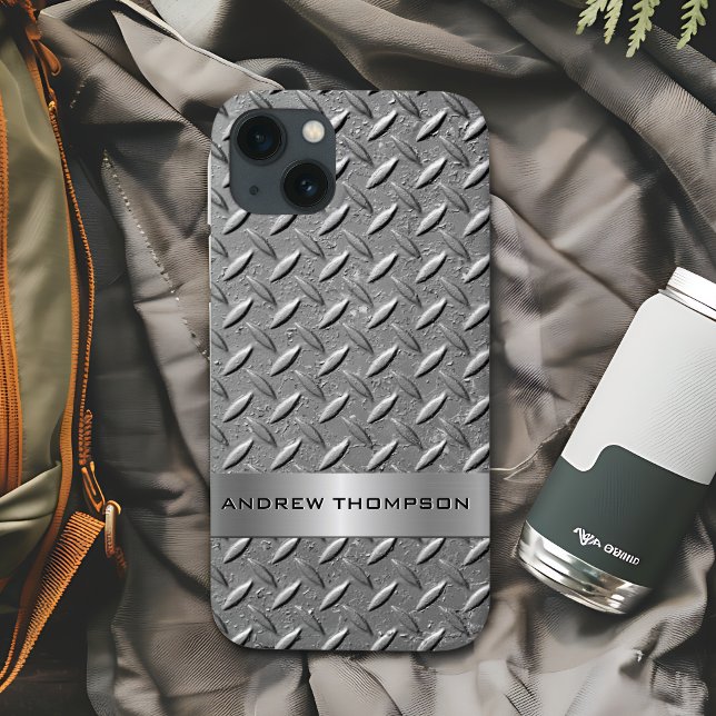 Diamond Cut Metal Plate Case-Mate iPhone Hülle (Von Creator hochgeladen)