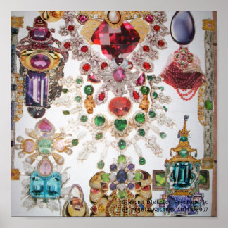 Diamond District Psychadelic Poster