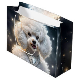 "Diamond Diva: Das glamouröse Poodle in Sparkle" Große Geschenktüte