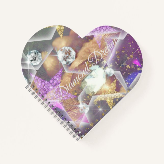 Diamond Dreams Notizbuch (Vorderseite)