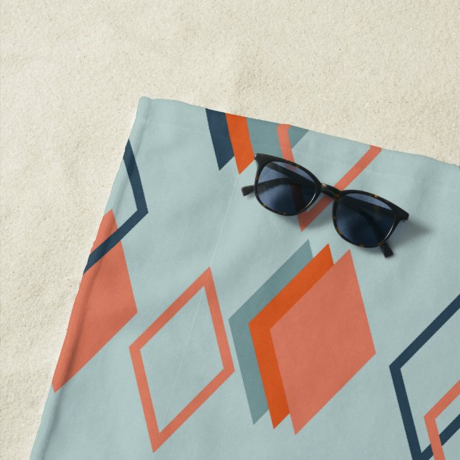 Diamond Echoes Strandtuch (Beispiel)