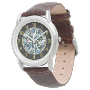 Diamond Face Watch Armbanduhr