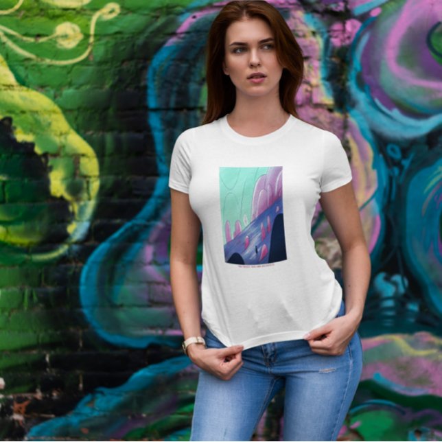 Diamond Fantasy Landscape T-Shirt (Von Creator hochgeladen)