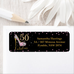 Diamond Glitzer 50 und fabelhaft 50. Geburtstag