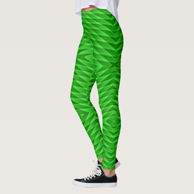 Diamond Green Leggings (Links)