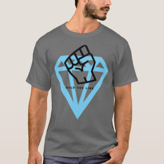 Diamond Handes halten Linie T-Shirt