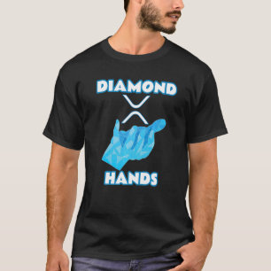 Diamond Hands Ripple Xrp Crypto Kryptowährung T-Shirt