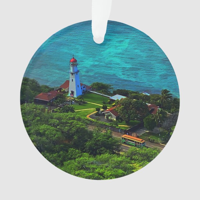Diamond Head Lighthouse #1 Ornament (Vorderseite)