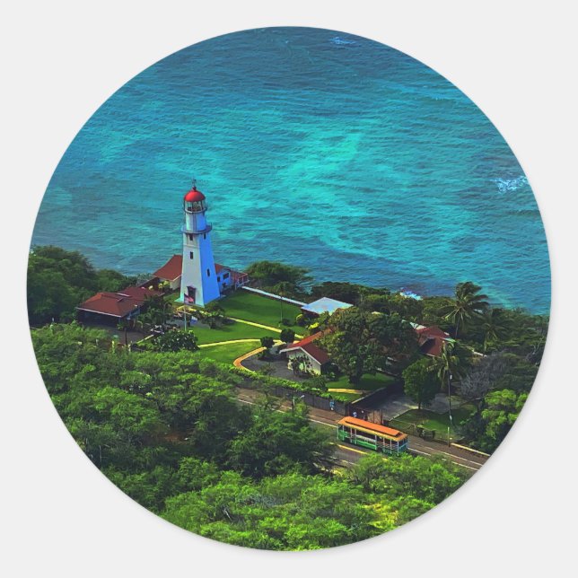 Diamond Head Lighthouse #1 Stickers (Vorderseite)