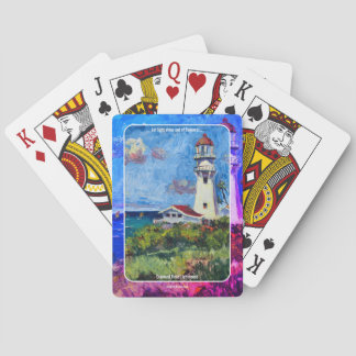 Diamond Head lighthouse Playing Cards Spielkarten
