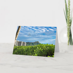 Diamond Head Sky Dankeskarte