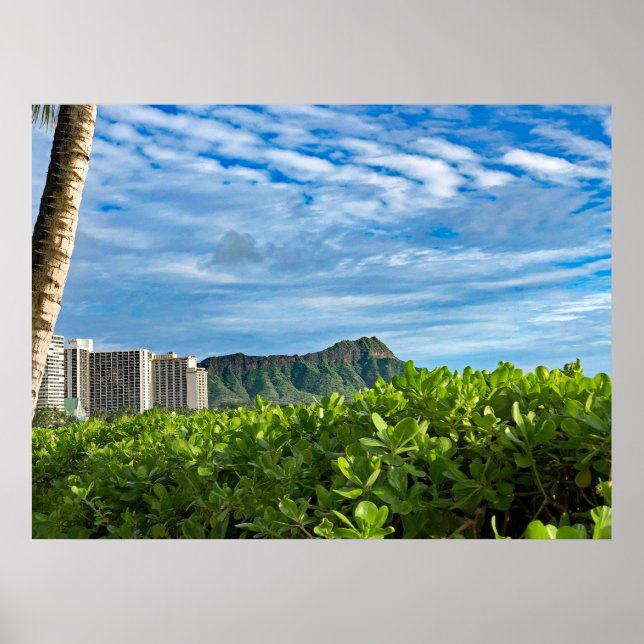 Diamond Head Sky Poster (Vorne)