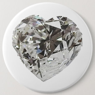 Diamond Heart Button