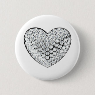 Diamond Heart Button