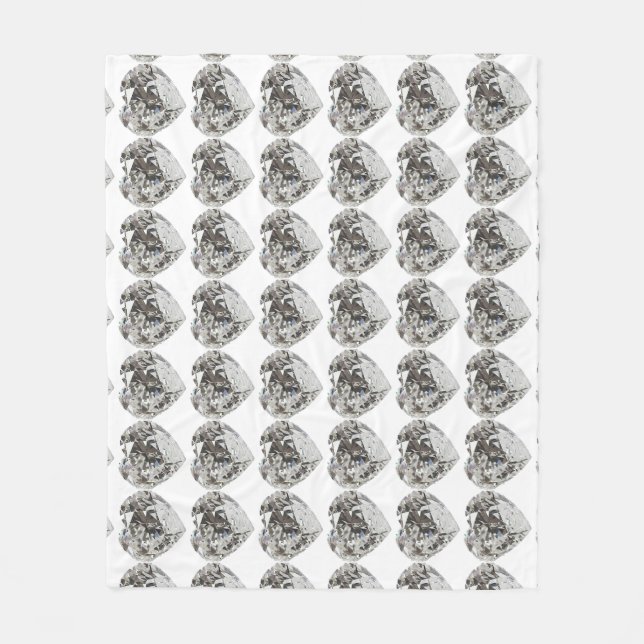 Diamond Heart Fleecedecke (Vorderseite)