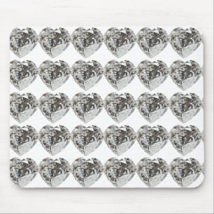 Diamond Heart Mousepad