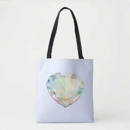Diamond Heart Pastel Blue