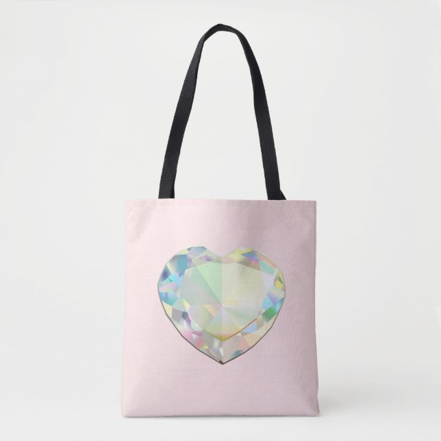 Diamond Heart Pastel Pink (Vorderseite)