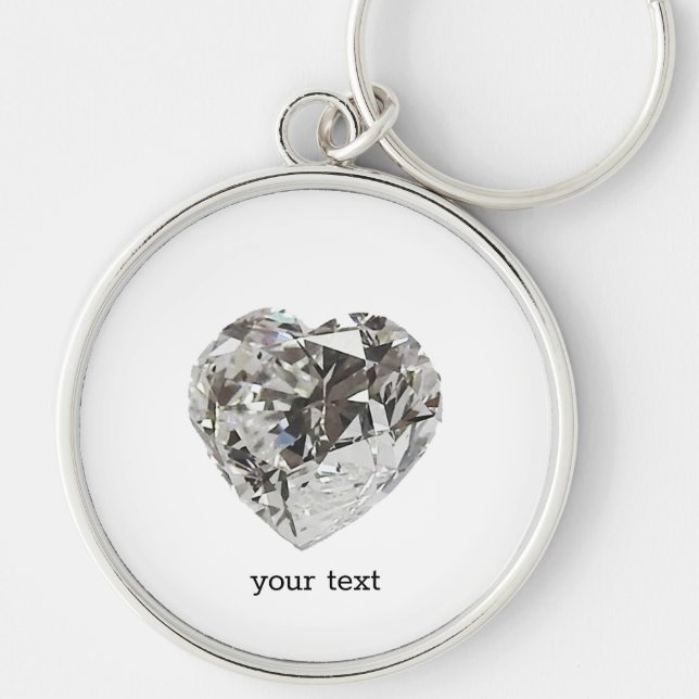 Diamond Heart Schlüsselanhänger (Vorne)