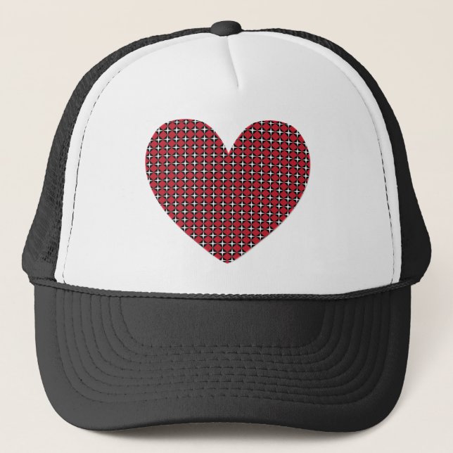 Diamond Heart Truckerkappe (Vorderseite)