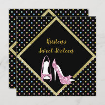 DIAMOND HOCHRANGIGER 16 . GEBURTSTAG-EINLADUNGSPOT