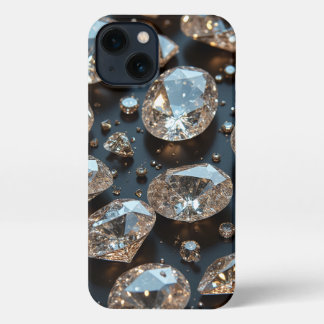Diamond iPhone Case sieht wie echter Diamant-Luxus 13 Hülle