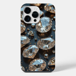Diamond iPhone Case sieht wie echter Diamant-Luxus 14 Pro Max Hülle