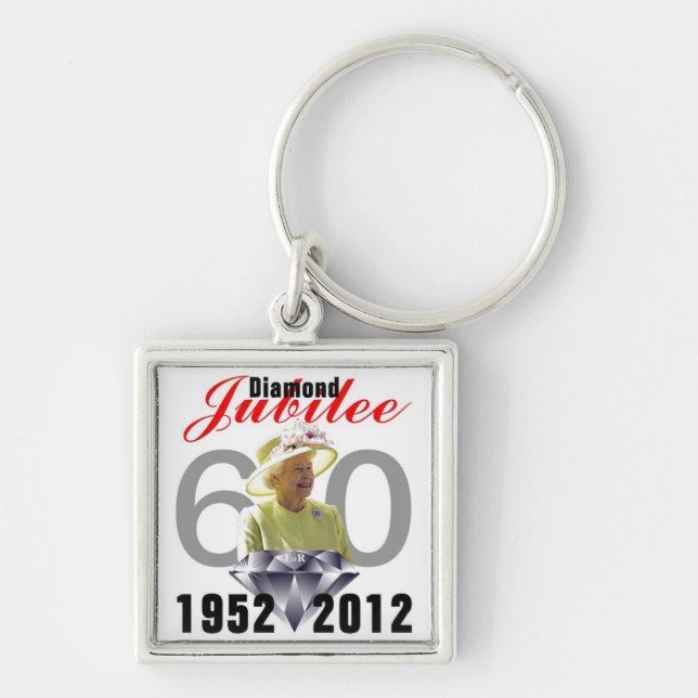 Diamond Jubilee 1952-2012 Schlüsselanhänger (Vorne)
