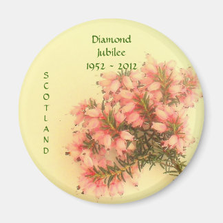 Diamond Jubilee 1952 - 2012 Schottland Magnet