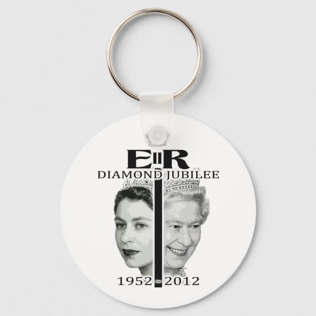 Diamond Jubilee Schlüsselanhänger (Vorderseite)