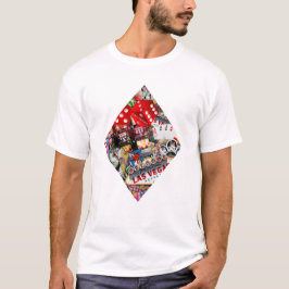 Diamond - Las Vegas Playing Card Shape-T - Shirt