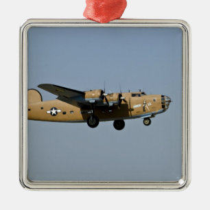 Diamond Lil B-24 Bomber, landet in Oshkosh, Ornament Aus Metall