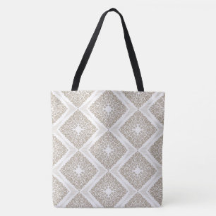 Diamond Medallion Beige/Tan Designer Tasche